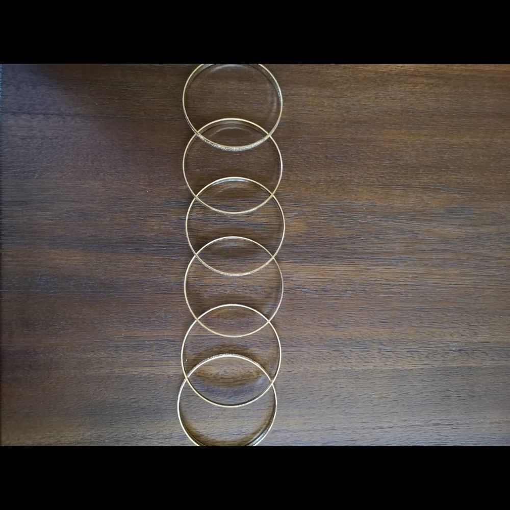 6 Bangle Bracelets - image 3